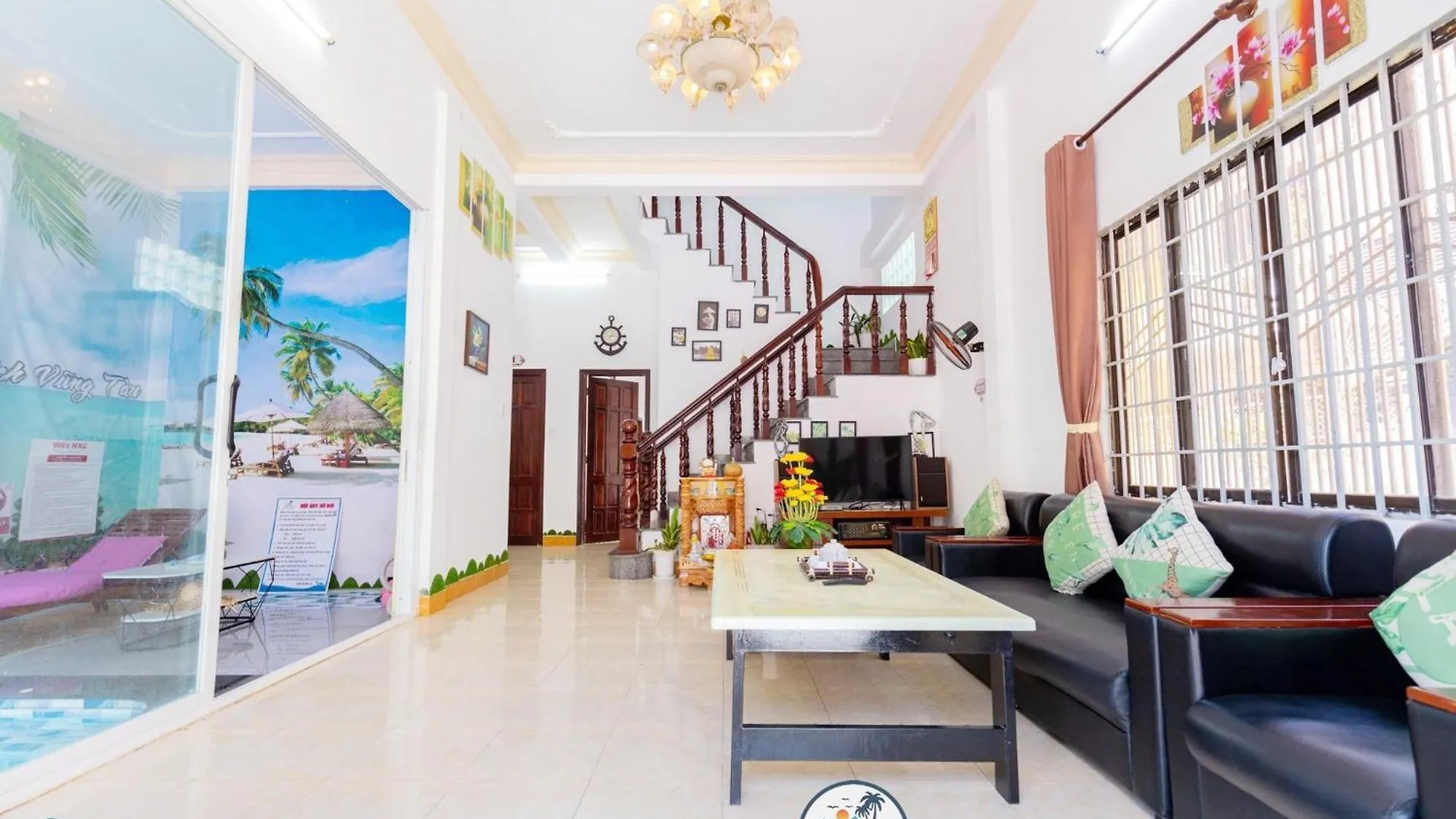 Vila Hoang My Biet Thu Ho Boi Full Tien Ich Gan Quang Truong Vũng Tàu
